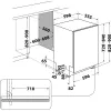 Whirlpool W7I HF60 TUS; W7I HF60 TUS totalmente integrada 15 serviços