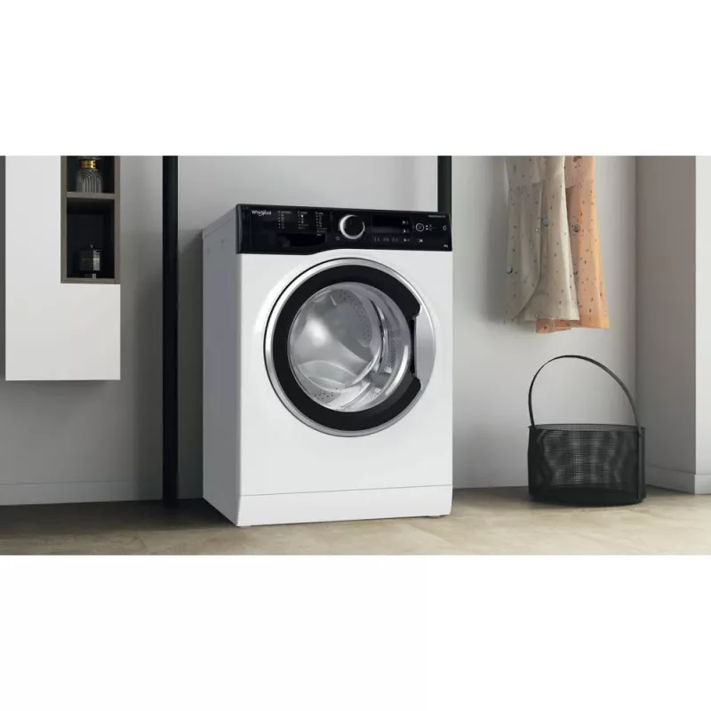 Whirlpool WRBSB 6249 S EU Máquina de lavar roupa de carga frontal 6 kg 1151 rpm preto, branco