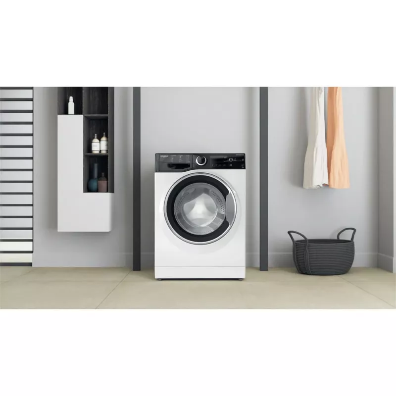 Whirlpool WRBSB 6249 S EU Máquina de lavar roupa de carga frontal 6 kg 1151 rpm preto, branco