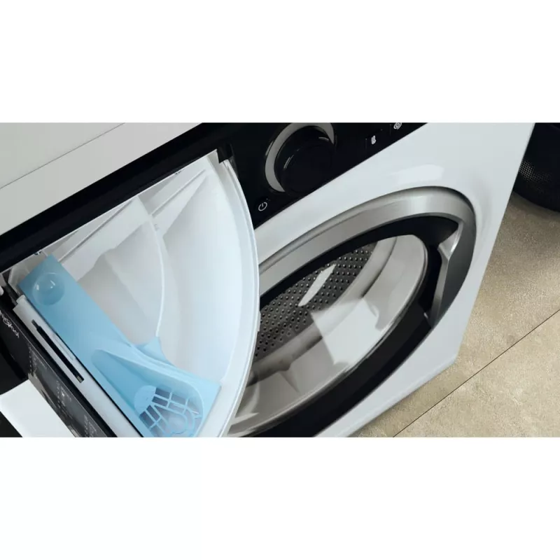 Whirlpool WRBSB 6249 S EU Máquina de lavar roupa de carga frontal 6 kg 1151 rpm preto, branco