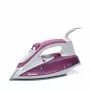 Ariete 6215 Ferro de engomar a vapor, 2200 W, base em aço inoxidável, 0,28 L, violeta/branco