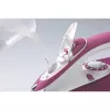Ariete 6215 ferro de engomar a vapor, 2200 W, base de aço inoxidável, 0,28 L, violeta/branco