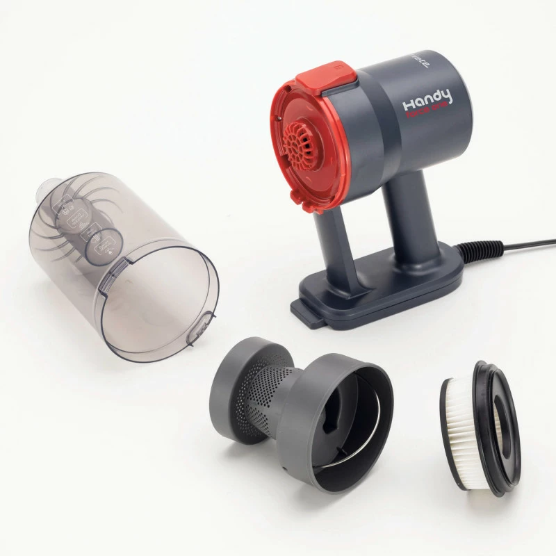 Ariete 2708 Handy Force One, Vassoura elétrica e aspirador de mão, 600W, 2em1, tecnologia ciclónica, sem saco, depósito 0,6L, filtro HEPA.