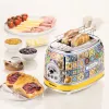 Ariete 0155/0P 6 2 fatias 810 W azul, amarelo