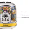 Ariete 0155/0P 6 2 fatias 810 W azul, amarelo