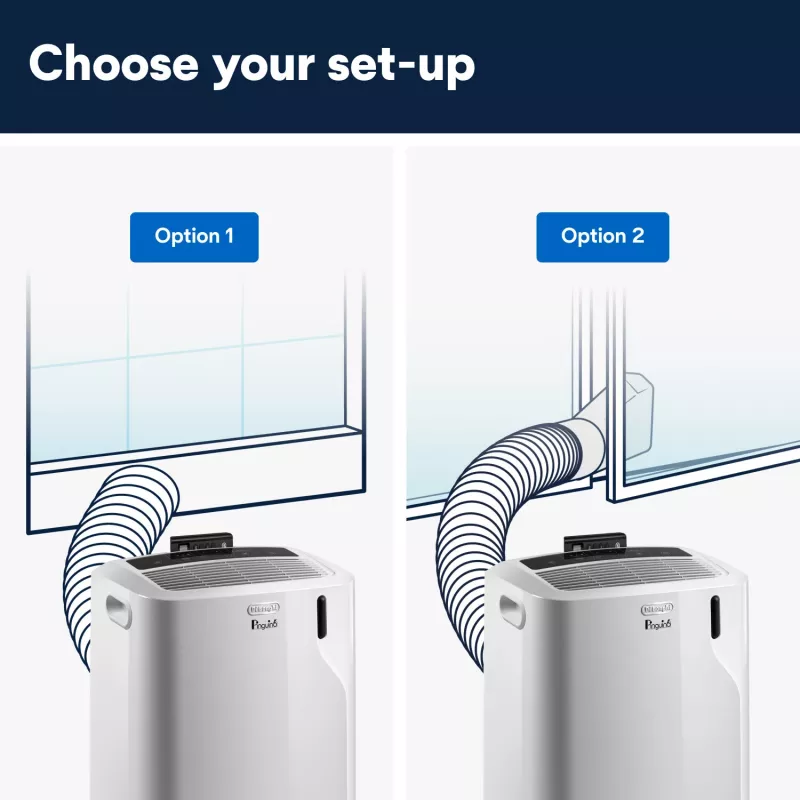 De’Longhi PAC EM82 Climatizador portátil 63 dB 1000 W branco