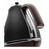 De’Longhi KBOV 2001.BK Chaleira 1,7 l 2000 W preto, castanho