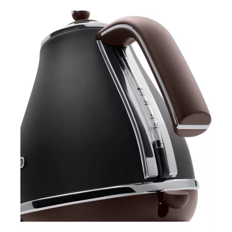 De’Longhi KBOV 2001.BK Chaleira 1,7 l 2000 W preto, castanho