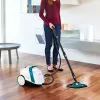 Polti Vaporetto Smart 100_T Limpador a vapor cilíndrico 1500 W azul, branco