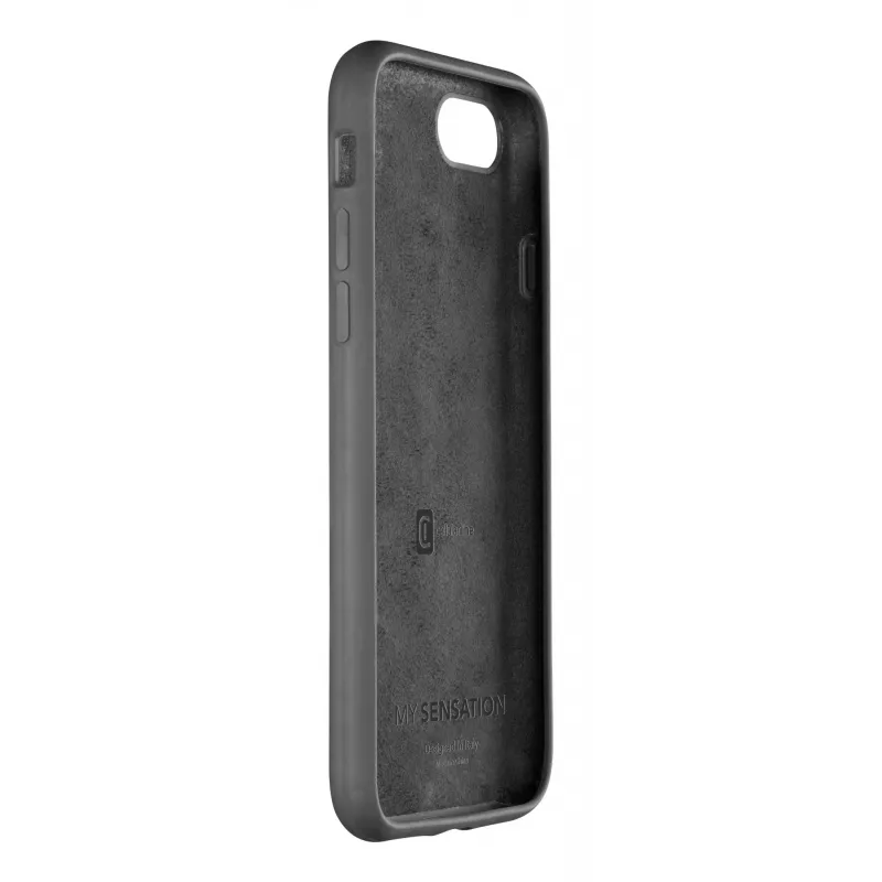 Cellularline Sensation - iPhone SE (2022)/SE (2020)/8/7/6 Bolsa de silicone soft-touch