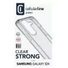 Cellularline Clear Protect – Capa rígida para Galaxy S24 com bordas de borracha