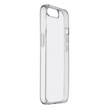 Cellularline Clear Protect - Capa rígida para iPhone 16e/17e com bordas de borracha