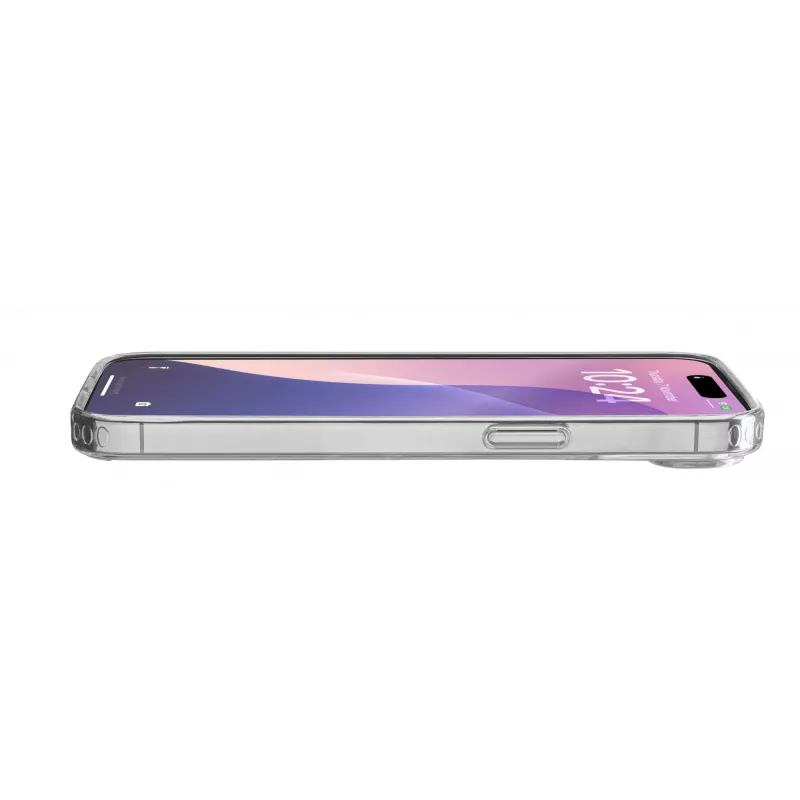 Cellularline Clear Protect - Capa rígida para iPhone 16e/17e com bordas de borracha