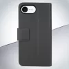 Cellularline Book Agenda - Capa tipo livro para iPhone 16e/17e em pele sintética com fecho magnético
