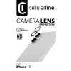 Cellularline Objetiva de câmara - Proteção para a câmara do iPhone 17