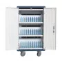 Techly I-CABINET-30DUTY carrinho/armário de gestão de equipamentos portátil Branco, Azul