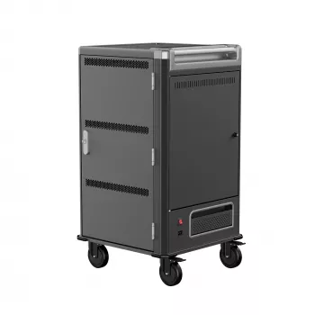 Ewent EW1700 carrinho/armário de gestão de equipamentos portátil Preto, Cinzento