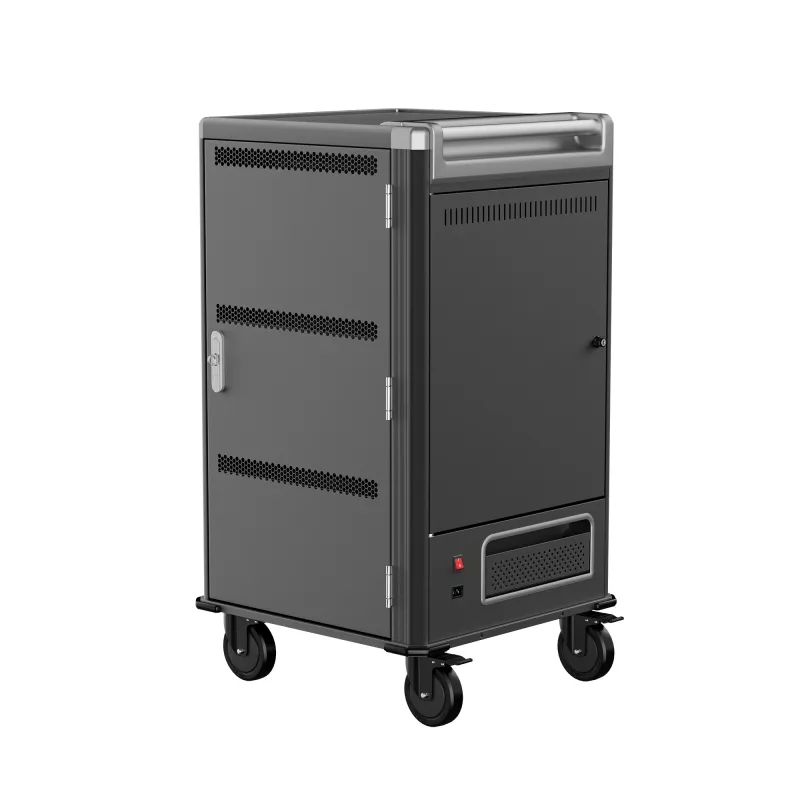 Ewent EW1700 carrinho/armário de gestão de equipamentos portátil Preto, Cinzento