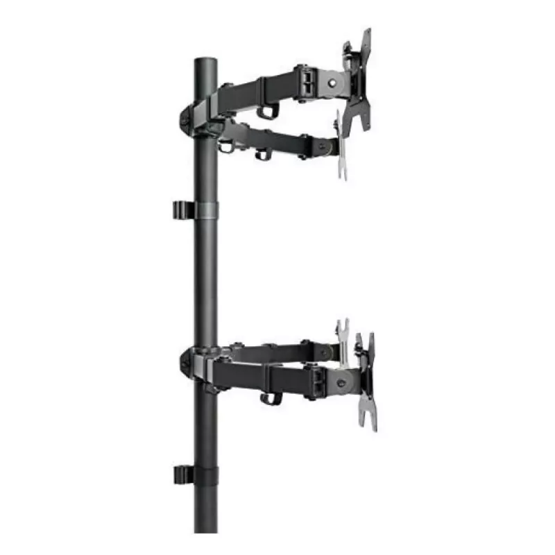 Techly ICA-LCD 382-Q Suporte de monitor / base 68,6 cm (27 polegadas) secretária preto