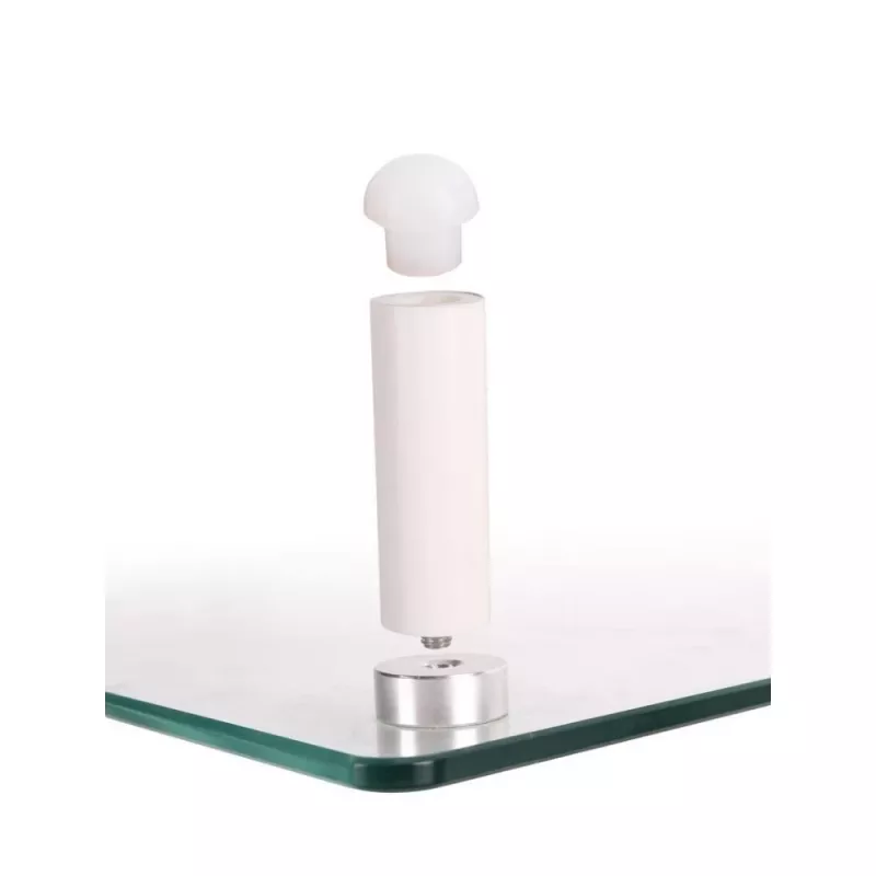 Techly Suporte universal de secretária para monitor, autónomo, 20 kg, 33 cm (13 polegadas), 81,3 cm (32 polegadas), transparente