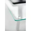 Techly Suporte universal de secretária para monitor, autónomo, 20 kg, 33 cm (13 polegadas), 81,3 cm (32 polegadas), transparente