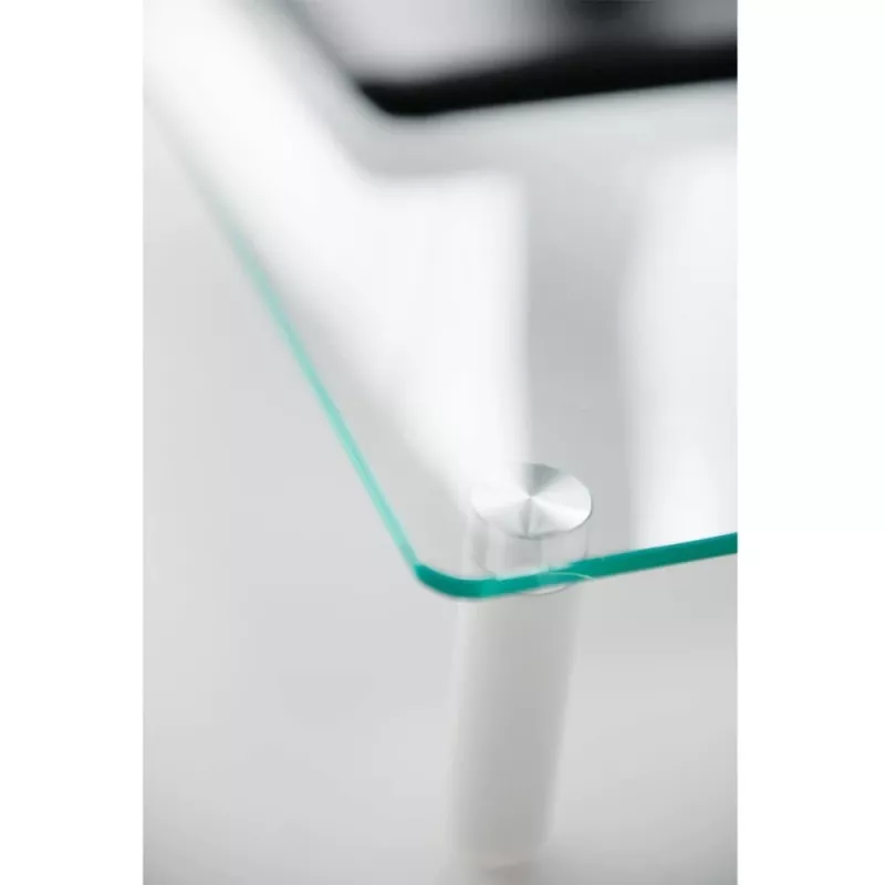 Techly Suporte universal de secretária para monitor, autónomo, 20 kg, 33 cm (13 polegadas), 81,3 cm (32 polegadas), transparente