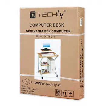 Techly Mesa de computador compacta ICA-TB 218