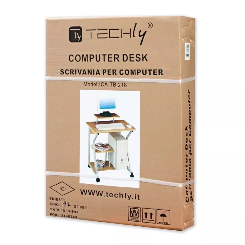 Techly Mesa de computador compacta ICA-TB 218