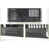 Techly Caixa rack industrial 19/Desktop 4U ultracompacta preta I-CASE MP-P4HX-BLK6