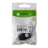 Techly Adaptador USB-C macho para USB-A fêmea Preto, USB A, USB C, Preto