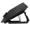 Techly ICOOL-CP11TY suporte para portátil preto 43,2 cm (17 polegadas)