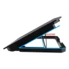 Techly ICOOL-CP11TY suporte para portátil preto 43,2 cm (17 polegadas)