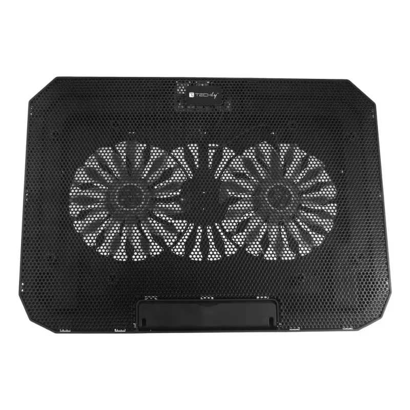 Techly ICOOL-CP11TY suporte para portátil preto 43,2 cm (17 polegadas)