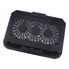 Techly ICOOL-CP11TY suporte para portátil preto 43,2 cm (17 polegadas)