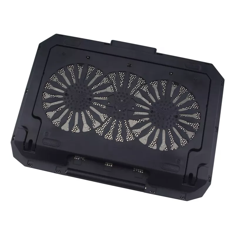 Techly ICOOL-CP11TY suporte para portátil preto 43,2 cm (17 polegadas)
