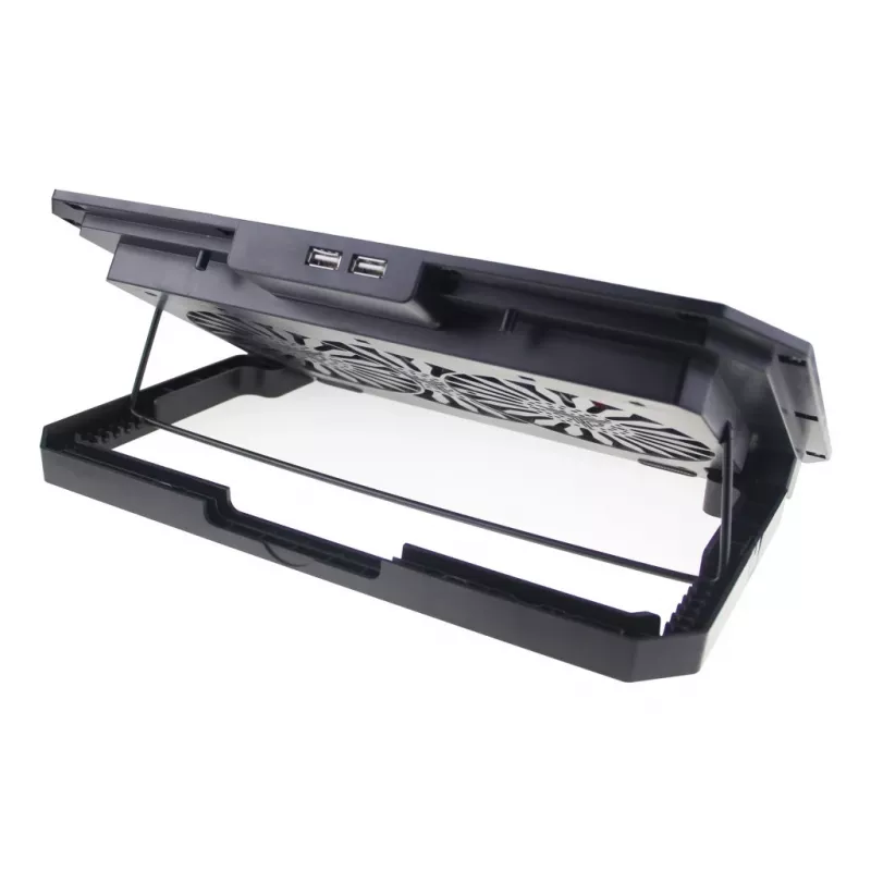 Techly ICOOL-CP11TY suporte para portátil preto 43,2 cm (17 polegadas)