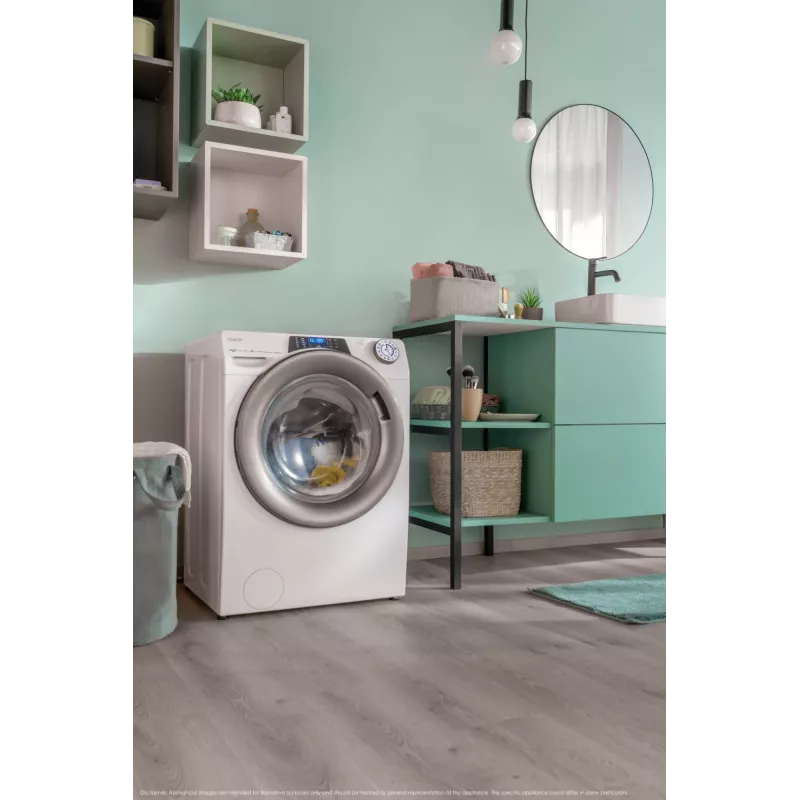 Candy RapidÓ PRO RP 486BWMR/1-S máquina de lavar roupa de carregamento frontal 8 kg 1400 rpm branco