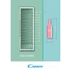 Candy DiVino CWC 200 EELW/NF de instalação livre preto 81 garrafas