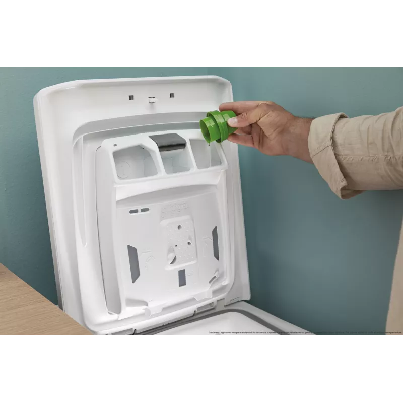 Candy TCA063D3-S máquina de lavar roupa de carregamento superior 6 kg 1000 rpm branco