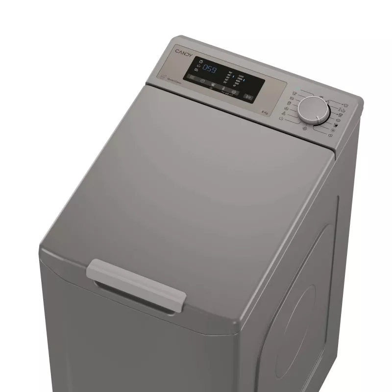 Candy TCA283DR2-S máquina de lavar roupa de carregamento superior 8 kg 1200 rpm antracite