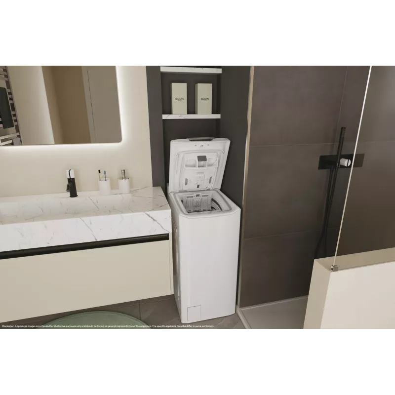 Candy TCA264TM5-S máquina de lavar roupa de carregamento superior 6 kg 1200 rpm branco