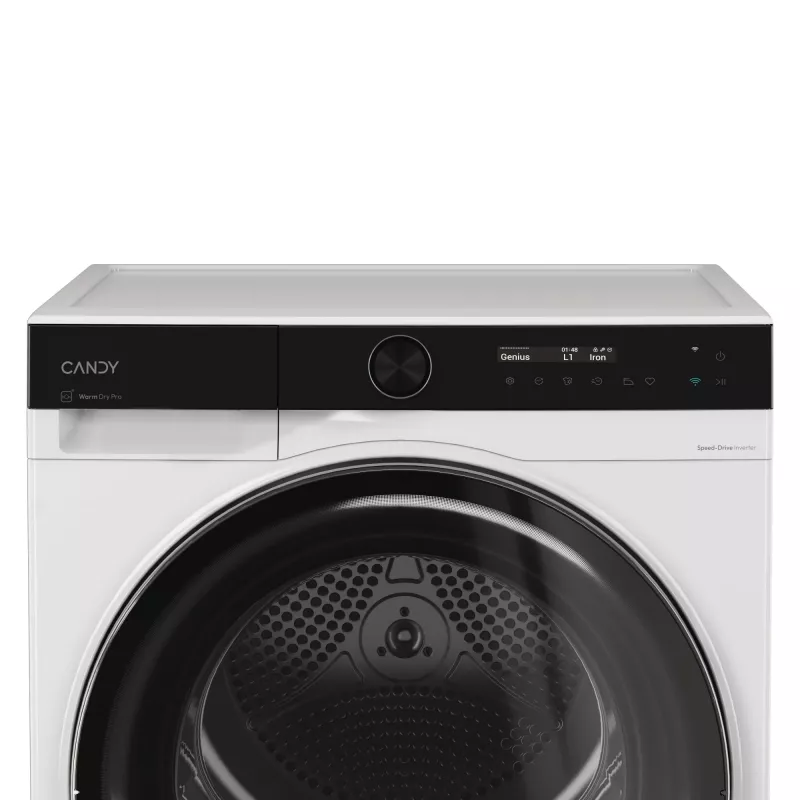 Candy Smart Pro BS H9N2B-S máquina de secar roupa com bomba de calor de instalação livre carregamento frontal 9 kg branco