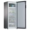Candy CNUQ2L513EX congelador de instalação livre 169 L aço inoxidável