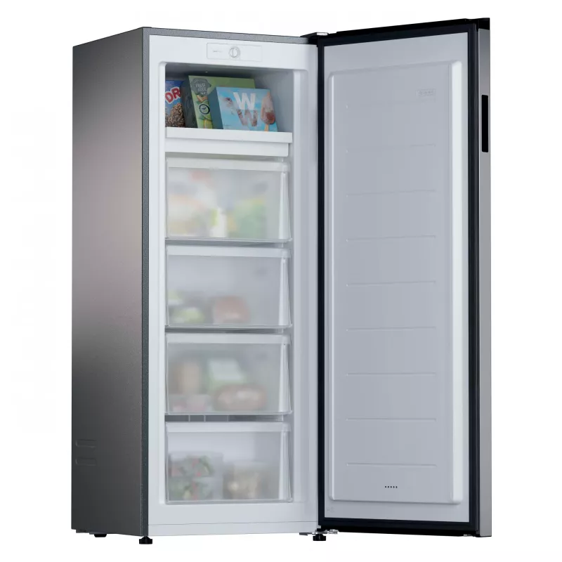 Candy CNUQ2L513EX congelador de instalação livre 169 L aço inoxidável