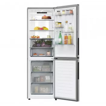 Candy ECN4CQTEX186 de instalação livre 355 L aço inoxidável