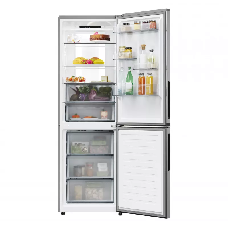 Candy ECN4CQTEX186 de instalação livre 355 L aço inoxidável