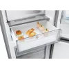 Candy ECN4CQTEX186 de instalação livre 355 L aço inoxidável