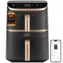 Cosori Turbo Tower Pro Smart fritadeira de ar quente individual 10,8 L de instalação livre 2630 W preto, dourado