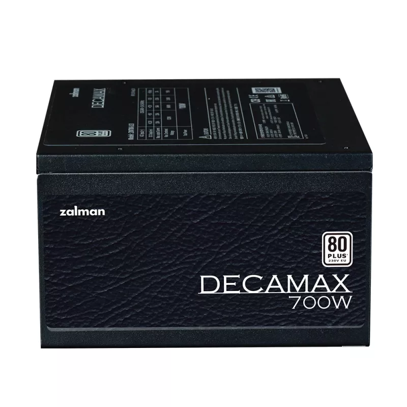 Fonte de alimentação Zalman Decamax 700 W ATX preta