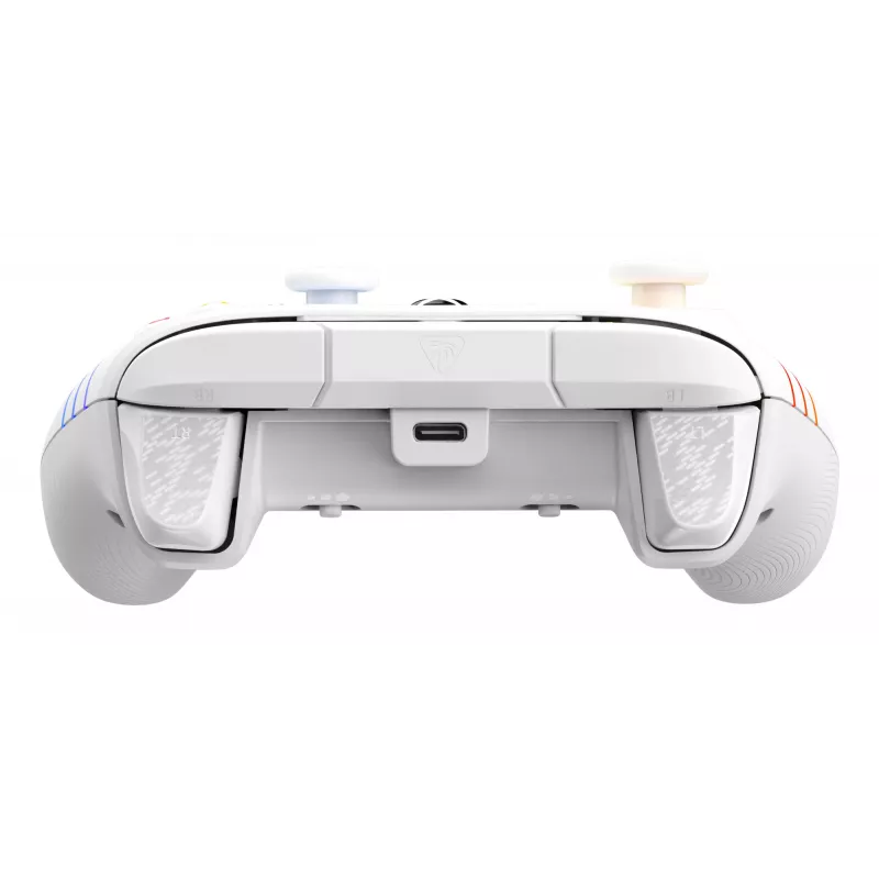 Comando Turtle Beach Afterglow Wave branco USB PC Xbox Series S X